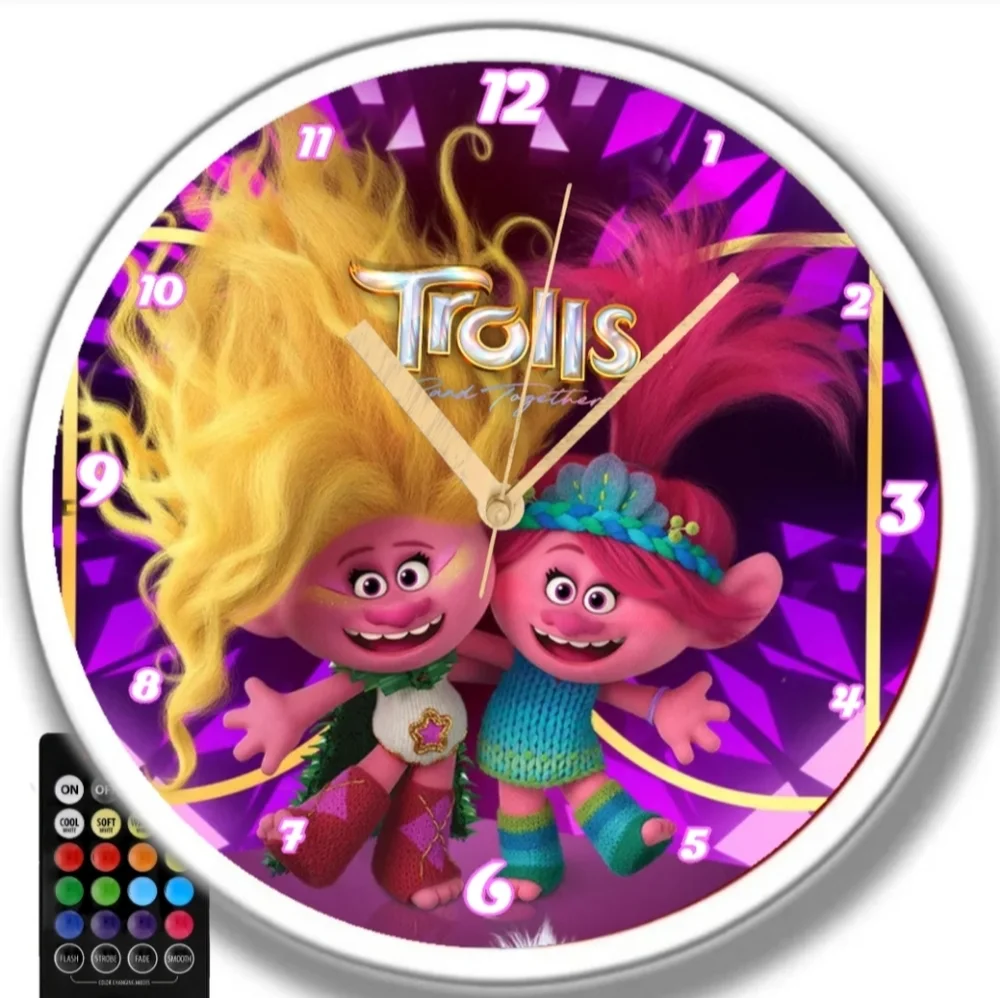 Trolls clock - Picture 3 of 4